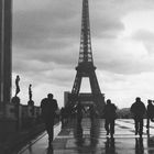 Regenschauer am Trocadéro, 1992