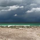 Regenschauer auf den Falkland-Inseln