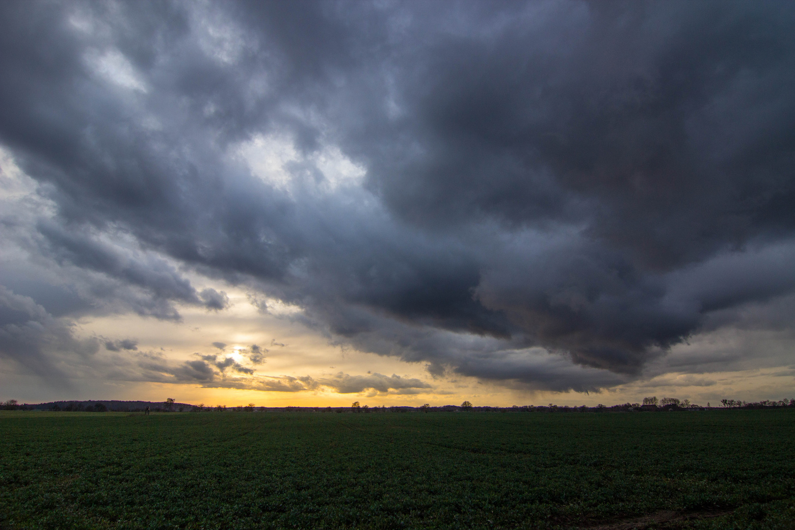 Regenschauerwolken