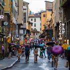 Regenschirme in Florenz