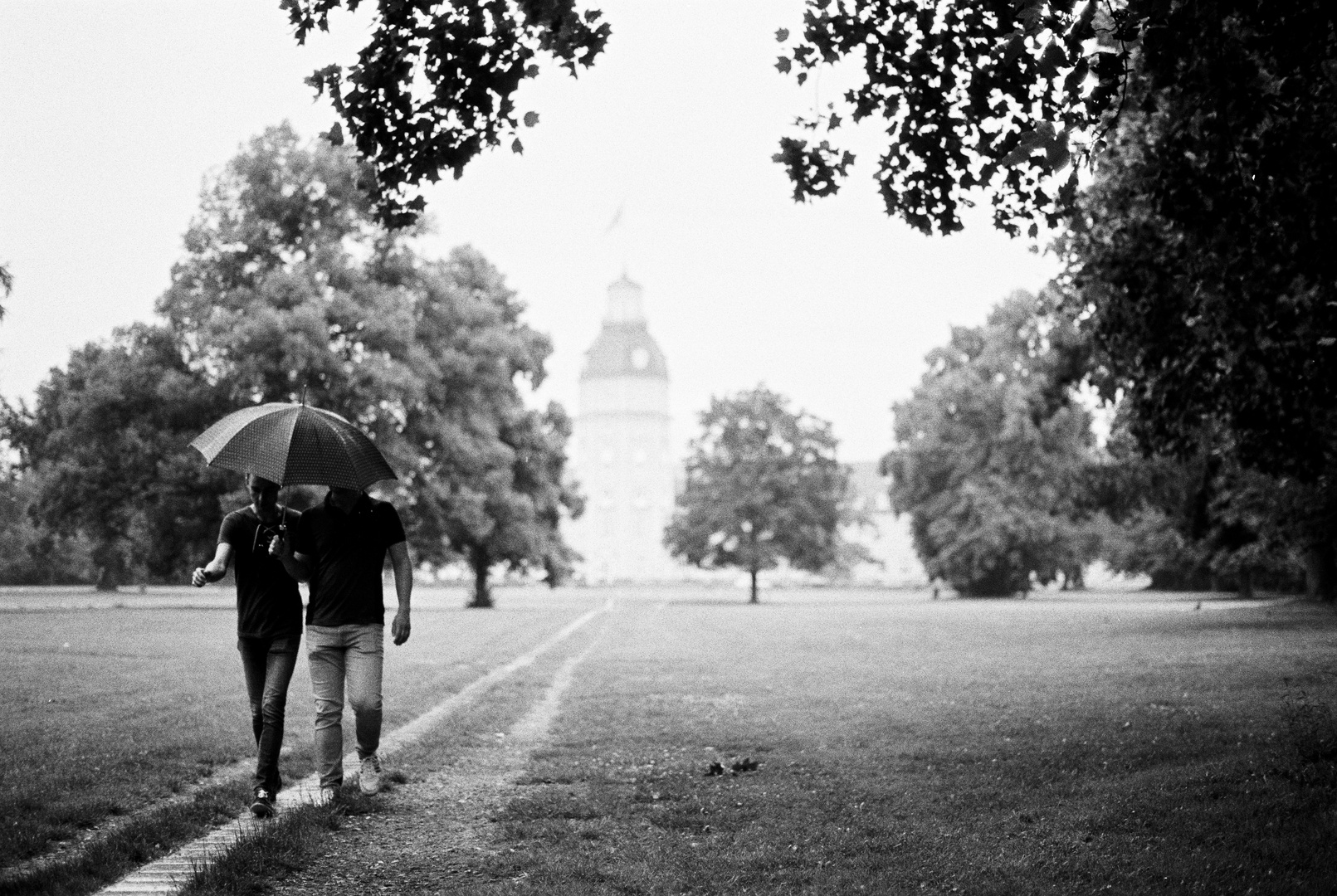 Regenspaziergang im Schlosspark