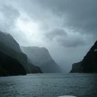 Regenstimmung am Milford-Sound