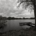 Regenstimmung am See