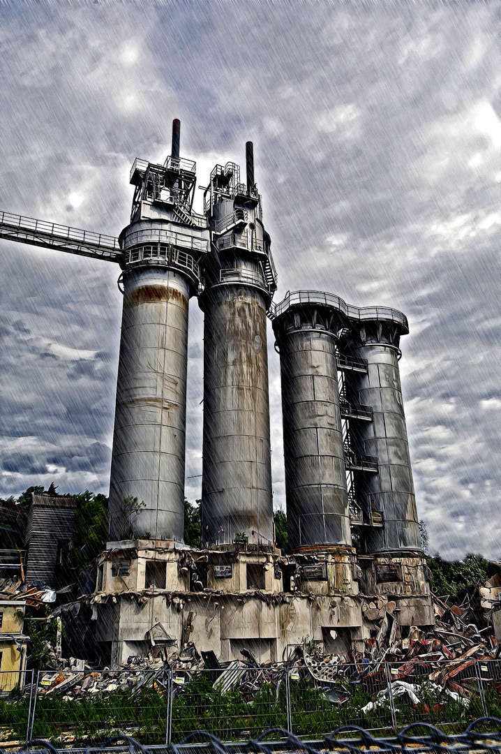 Regentag am Kalkwerk Regensburg