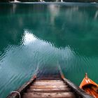 Regentag am Pragser Wildsee