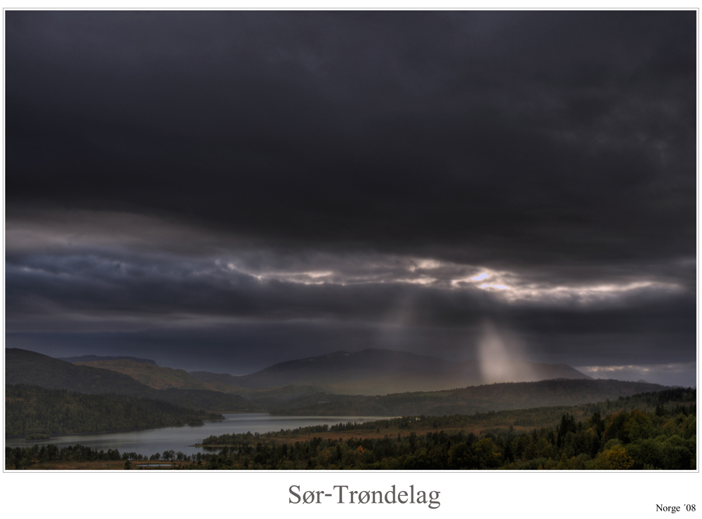 Regentag im Fjell...