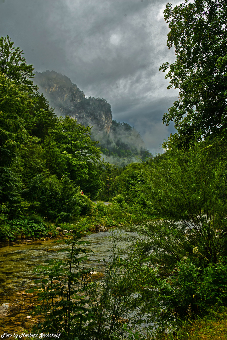  Regentag im Höllental, Niederösterreich