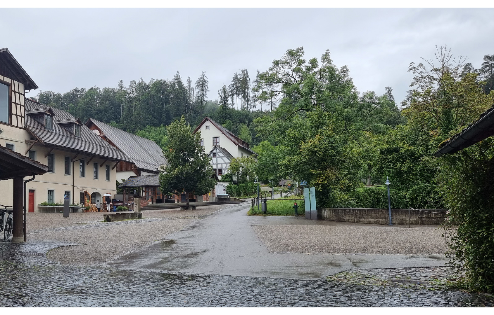 Regentag in der Kartause