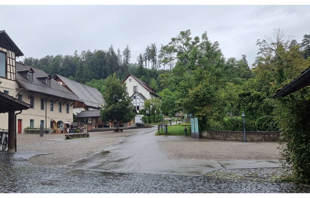 Regentag in der Kartause