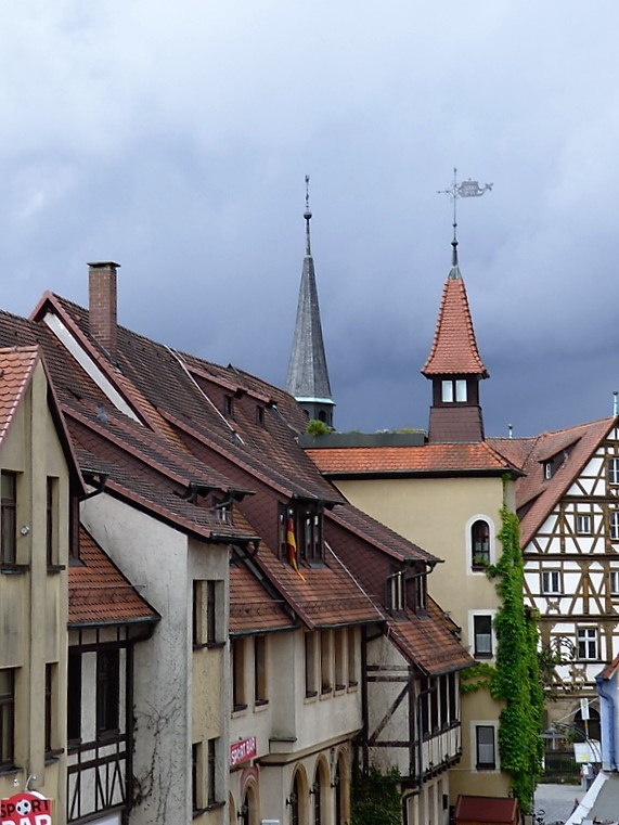 Regentag in Forchheim