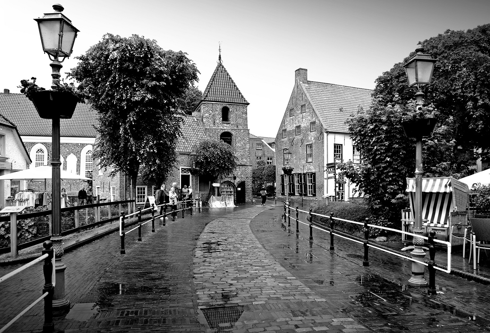 Regentag in Greetsiel