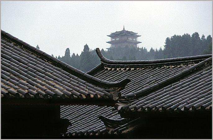 Regentag in Lijiang