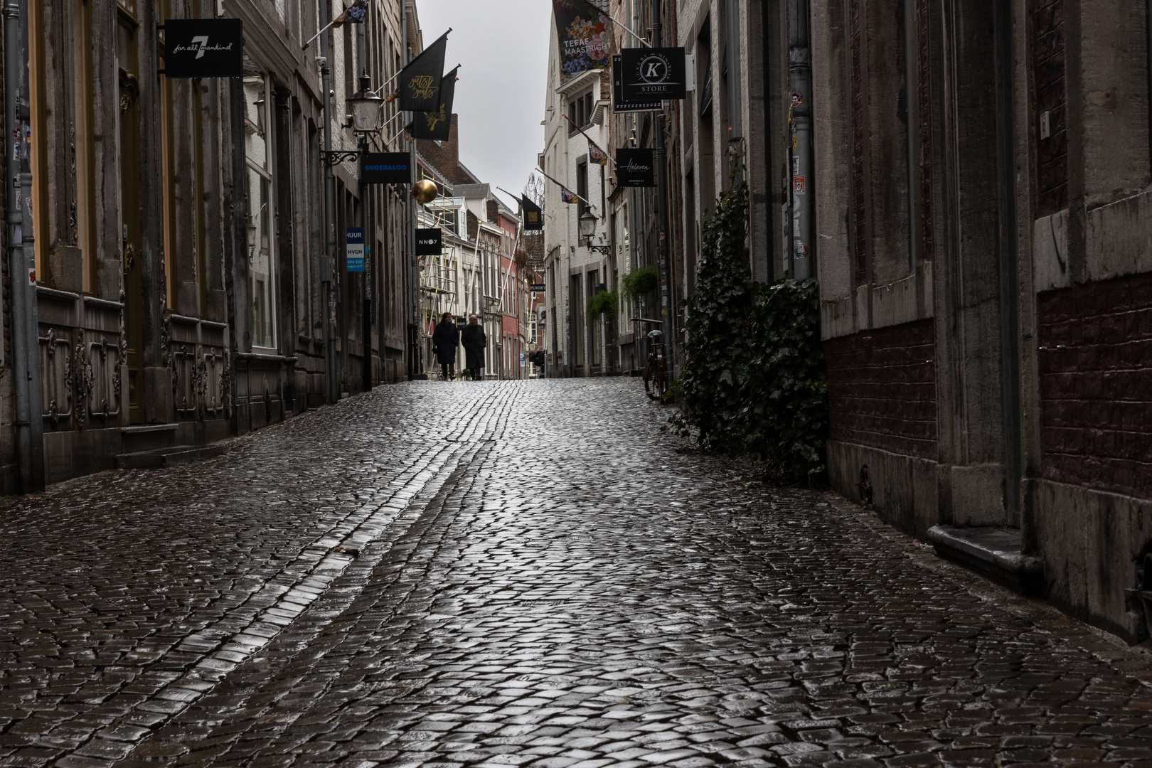 Regentag in Maastricht