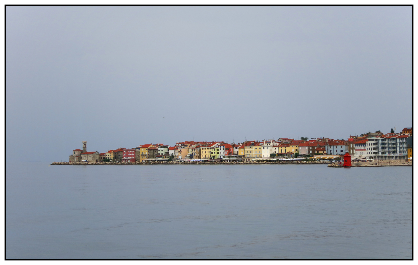 Regentag in Piran