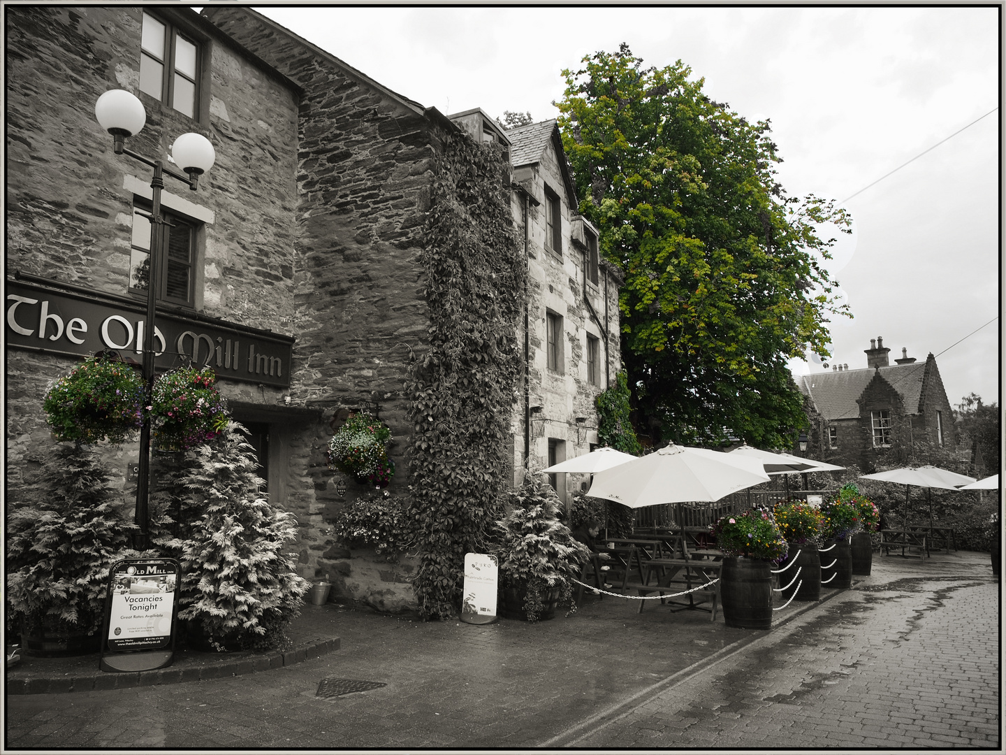 Regentag in Pitlochry