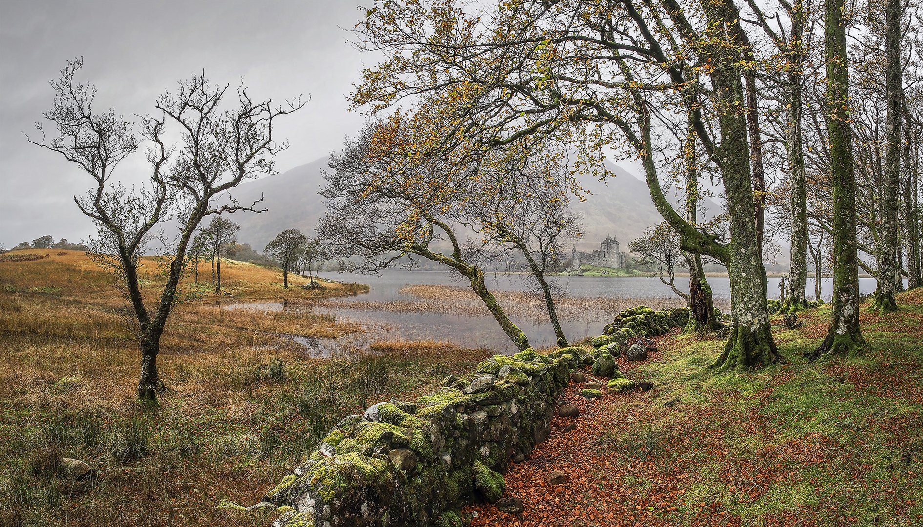 Regentag in Schottland