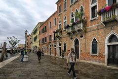 Regentag in Venedig