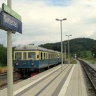 Regentalbahn im Bf Gotteszell 22.7.2007