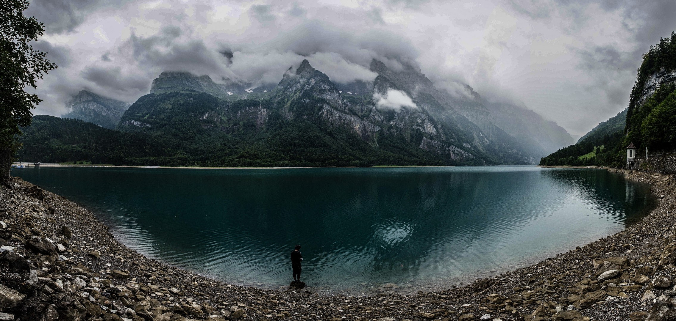 Regentour - Klöntalersee, Glarus