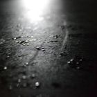Regentropfen auf dem Autodach
