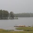 Regenwetter am Kättbosjön (Schwden).