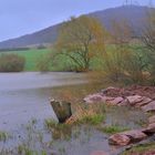 Regenwetter am See