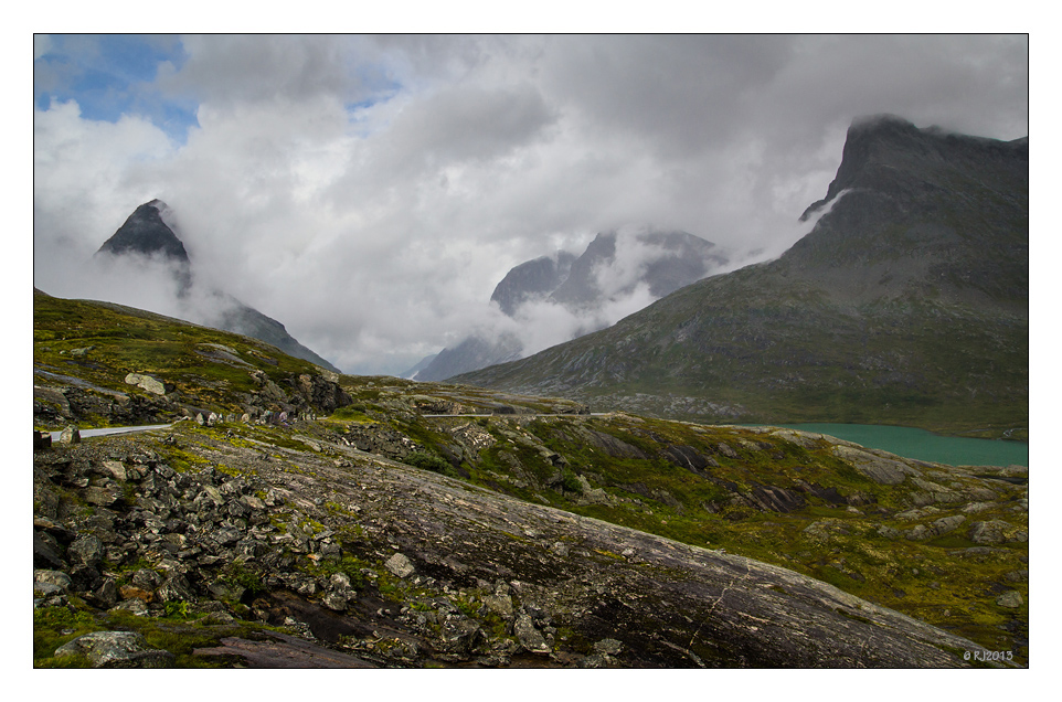 Regenwetter am Trollstigen