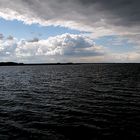 Regenwetter auf dem Weg nach Hiddensee