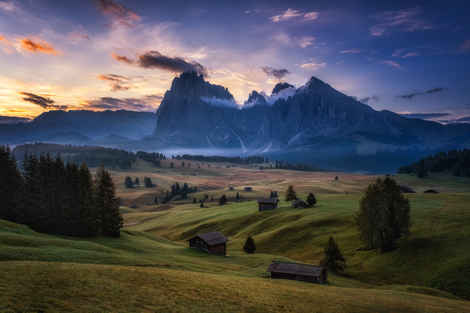 Regenwetter auf der Seiser Alm II