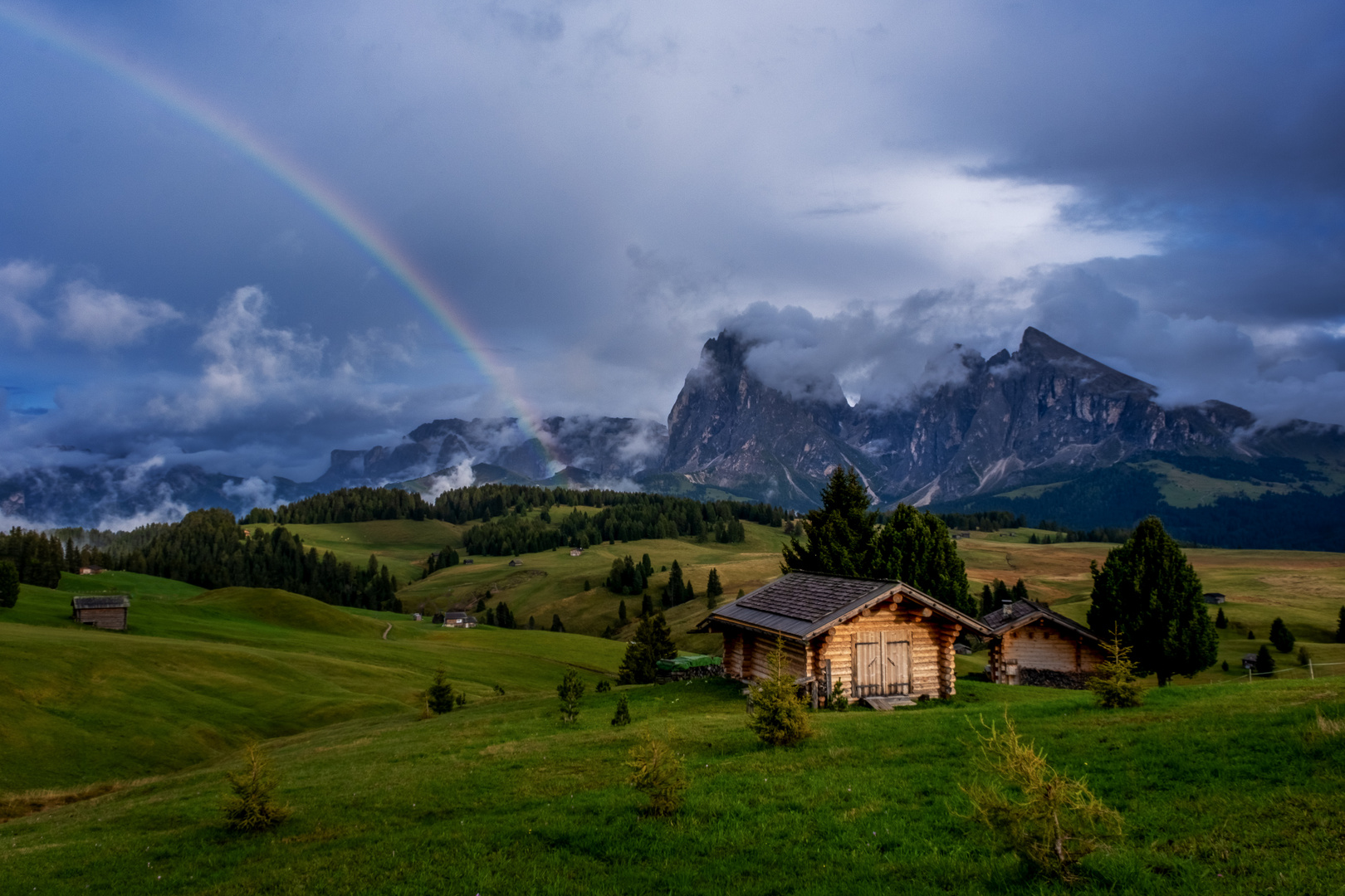 Regenwetter auf der Seiser Alm III