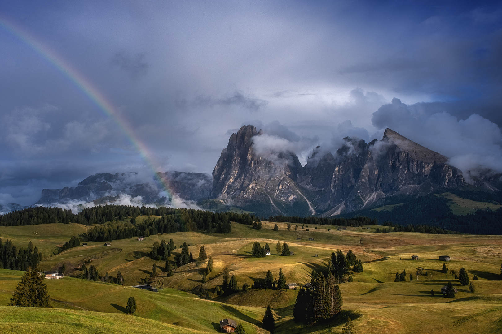 Regenwetter auf der Seiser Alm IV