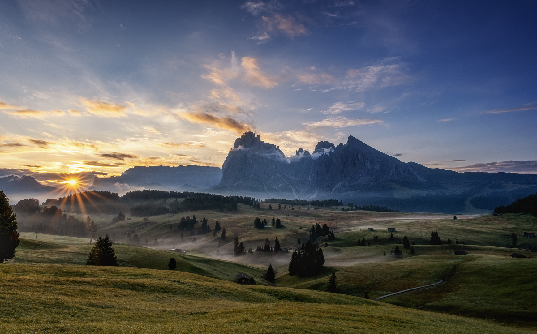 Regenwetter auf der Seiser Alm V