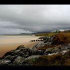 Regenwetter auf Harris