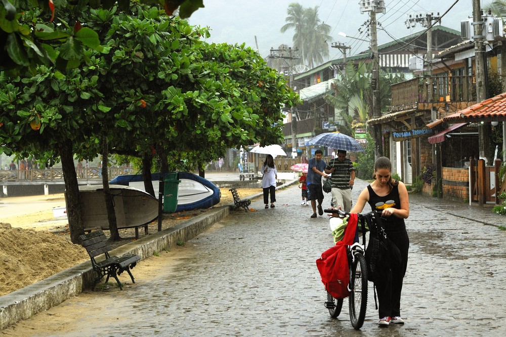 Regenwetter auf Ilha Grande