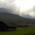 Regenwetter in Garmisch-Partenkirchen