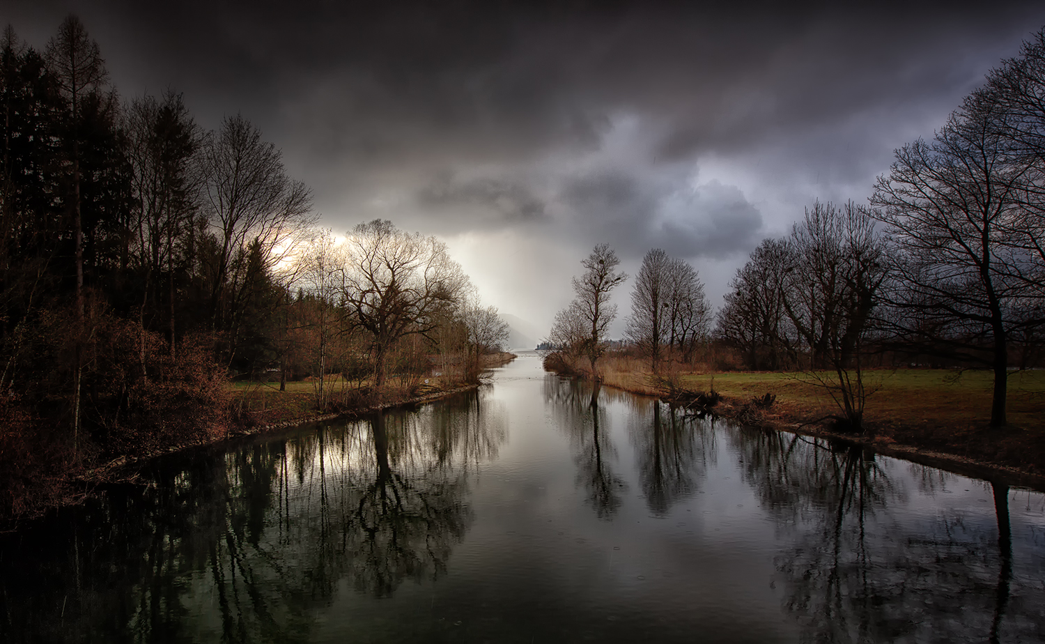 Regenwetter mitten im Winter