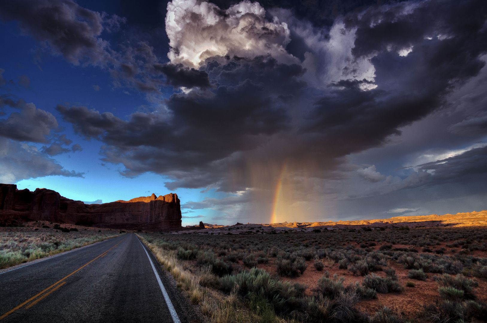 Regenwolke Foto & Bild | north america, united states, national parks