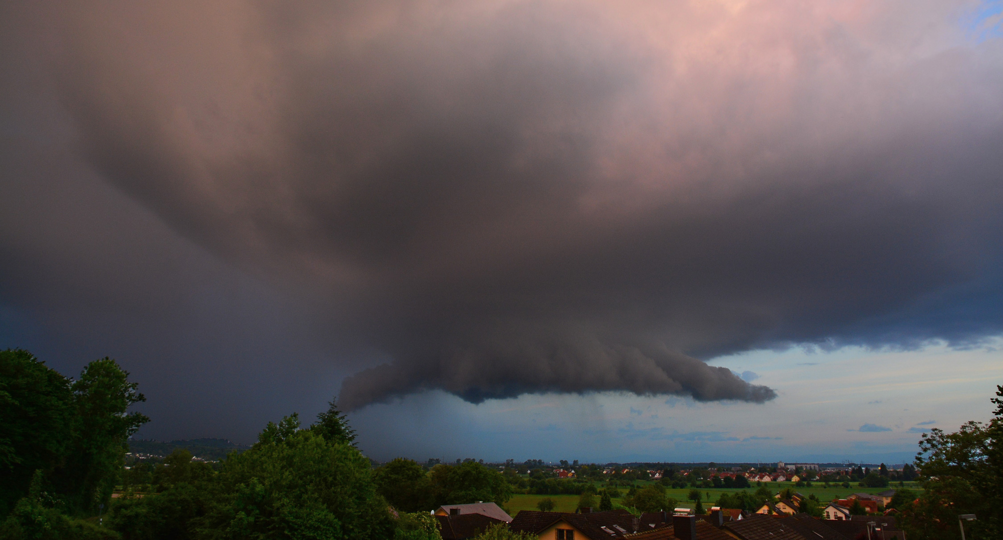 Regenwolke im Anflug