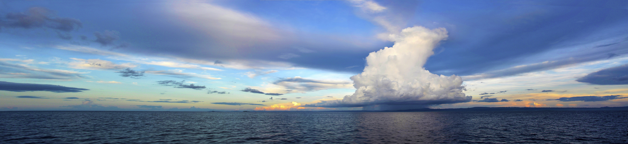 Regenwolke Panorama