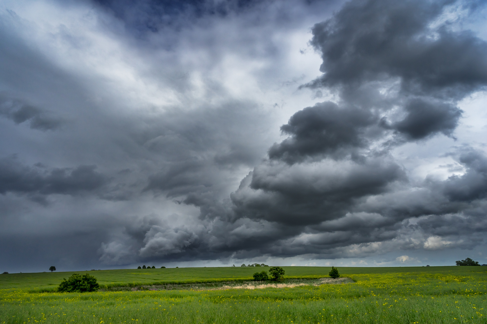 Regenwolken Foto & Bild | deutschland, europe, mecklenburg- vorpommern