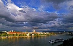 Regenwolken & Abendsonne