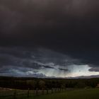 Regenwolken am Abendhimmel