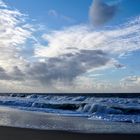 Regenwolken an der Nordsee