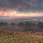 Regenwolken auf dem Köterberg