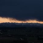 Regenwolken nach Föhn-Ende