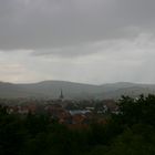 Regenwolken über Angersbach