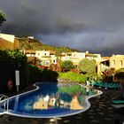 Regenwolken über La Palma