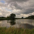 Regenwolken überm Wasser