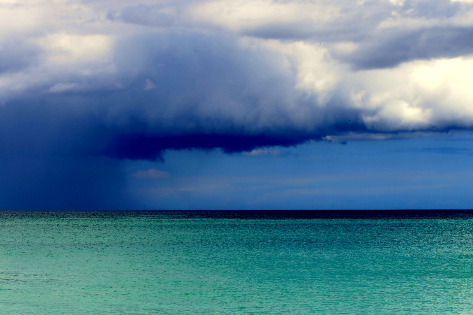 Regenwolken vor Cuba 1