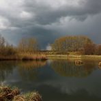 Regenwolkenspiegelung